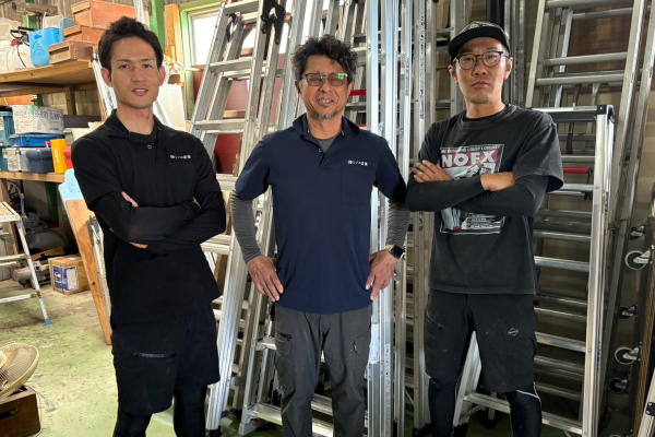 ミゾエ設備で働く従業員